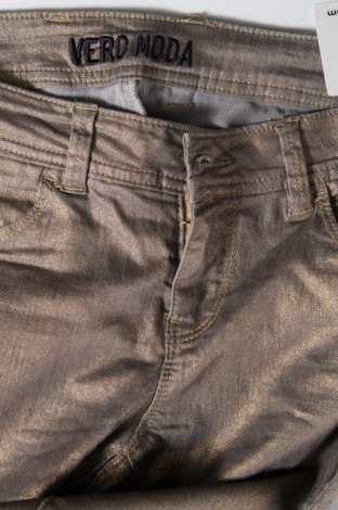 Pantaloni de femei Vero Moda, Mărime S, Culoare Auriu, Preț 65,79 Lei