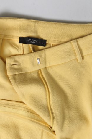 Дамски панталон Weekend Max Mara, Размер XS, Цвят Жълт, Цена 144,00 лв.