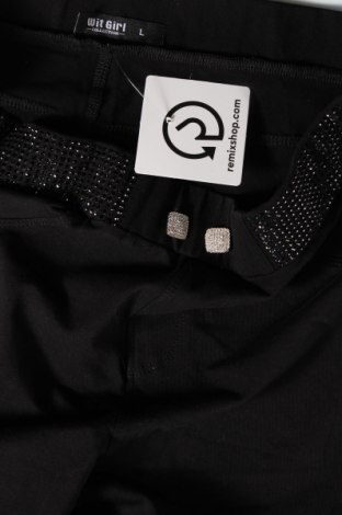 Dámske nohavice Wit Girl, Veľkosť L, Farba Čierna, Cena  5,10 €