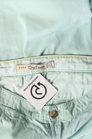 Pantaloni de femei Zara, Mărime S, Culoare Verde, Preț 29,07 Lei
