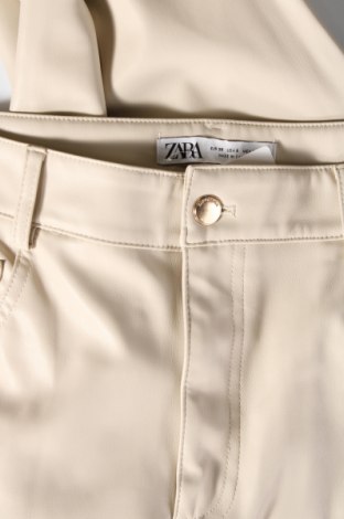 Dámské kalhoty  Zara, Velikost M, Barva Béžová, Cena  319,00 Kč