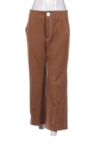 Pantaloni de femei Zara, Mărime M, Culoare Maro, Preț 51,02 Lei