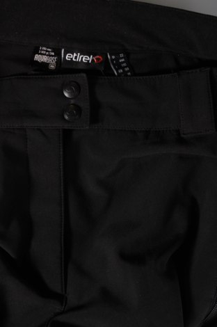 Дамски панталон за зимни спортове Etirel, Размер XL, Цвят Черен, Цена 11,25 лв.