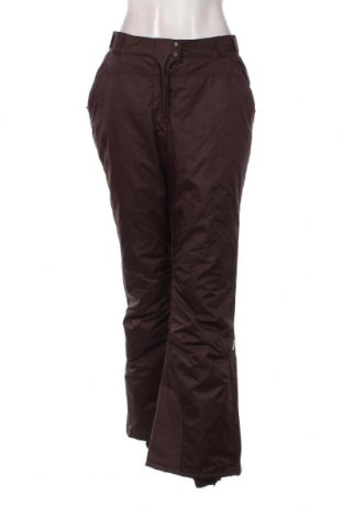 Дамски панталон за зимни спортове TCM, Размер M, Цвят Кафяв, Цена 26,25 лв.