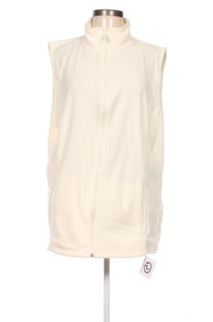 Γυναικείο fleece γιλέκο, Μέγεθος XL, Χρώμα Εκρού, Τιμή 16,03 €