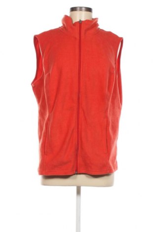 Γυναικείο fleece γιλέκο Laura Torelli, Μέγεθος L, Χρώμα Πορτοκαλί, Τιμή 13,27 €