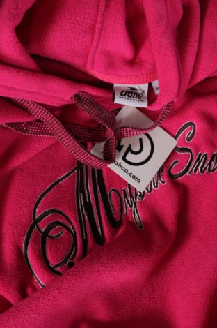 Γυναικείο fleece φούτερ Crane, Μέγεθος S, Χρώμα Ρόζ , Τιμή 17,94 €