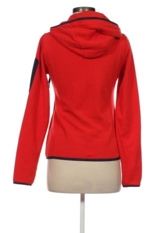 Damen Fleece Sweatshirt Kangaroos, Größe XXS, Farbe Rot, Preis 20,18 €