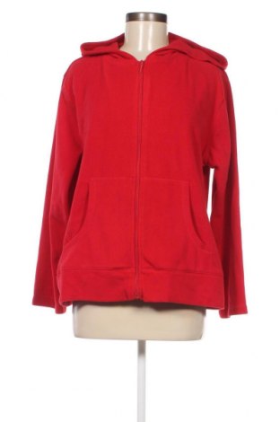 Damen Fleece Sweatshirt Yessica, Größe XL, Farbe Rot, Preis 6,86 €