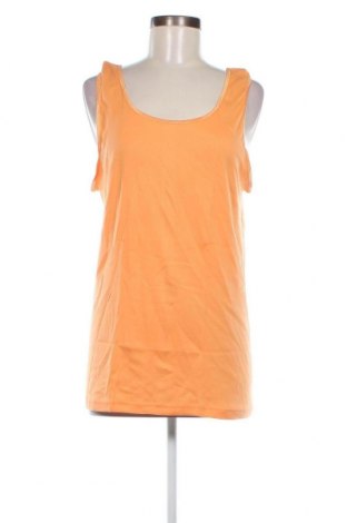 Γυναικείο αμάνικο μπλουζάκι, Μέγεθος 3XL, Χρώμα Πορτοκαλί, Τιμή 7,80 €