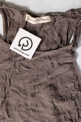 Γυναικείο αμάνικο μπλουζάκι, Μέγεθος S, Χρώμα Γκρί, Τιμή 2,73 €
