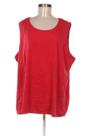 Γυναικείο αμάνικο μπλουζάκι, Μέγεθος 3XL, Χρώμα Κόκκινο, Τιμή 7,80 €