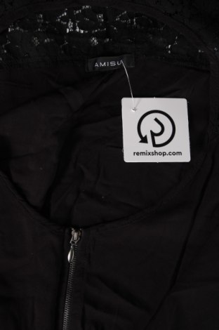 Γυναικείο αμάνικο μπλουζάκι Amisu, Μέγεθος L, Χρώμα Μαύρο, Τιμή 3,49 €
