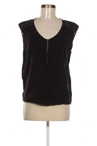Γυναικείο αμάνικο μπλουζάκι Amisu, Μέγεθος L, Χρώμα Μαύρο, Τιμή 3,49 €