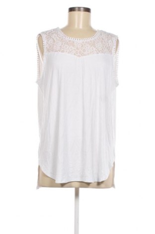Γυναικείο αμάνικο μπλουζάκι Andrea, Μέγεθος XXL, Χρώμα Λευκό, Τιμή 12,99 €