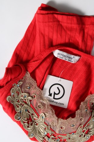 Γυναικείο αμάνικο μπλουζάκι Atmosphere, Μέγεθος S, Χρώμα Κόκκινο, Τιμή 6,62 €