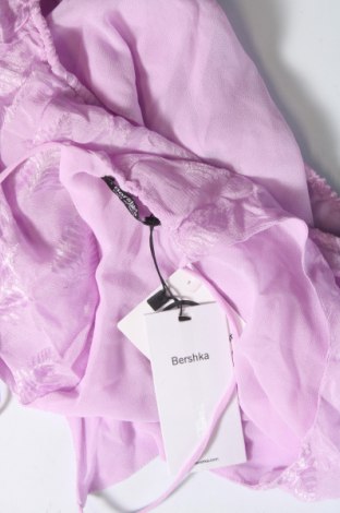 Γυναικείο αμάνικο μπλουζάκι Bershka, Μέγεθος S, Χρώμα Βιολετί, Τιμή 2,69 €