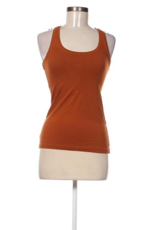 Γυναικείο αμάνικο μπλουζάκι Blind Date, Μέγεθος XS, Χρώμα Καφέ, Τιμή 2,73 €