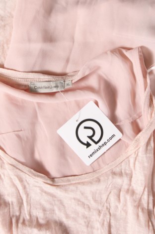 Damska koszulka na ramiączkach Calvin Klein Jeans, Rozmiar XL, Kolor Różowy, Cena 63,97 zł