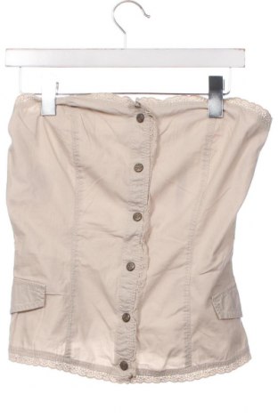 Γυναικείο αμάνικο μπλουζάκι Carry, Μέγεθος S, Χρώμα  Μπέζ, Τιμή 8,80 €