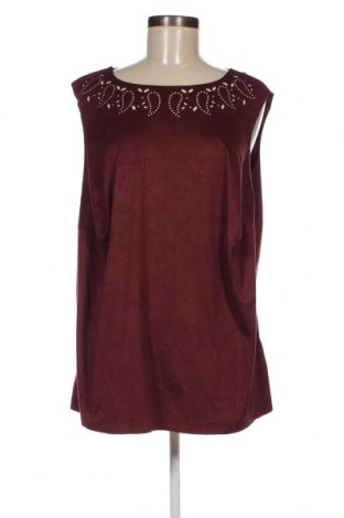 Γυναικείο αμάνικο μπλουζάκι Charles Vogele, Μέγεθος XXL, Χρώμα Κόκκινο, Τιμή 7,40 €