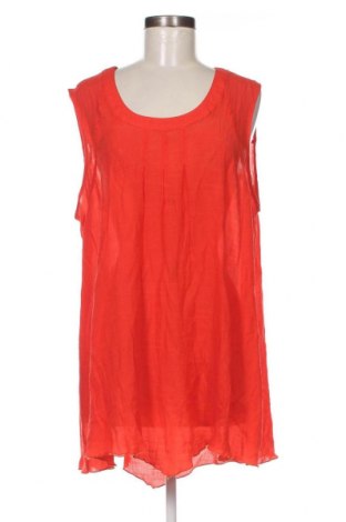 Γυναικείο αμάνικο μπλουζάκι Choise, Μέγεθος 3XL, Χρώμα Κόκκινο, Τιμή 7,64 €
