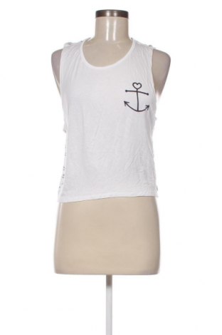 Γυναικείο αμάνικο μπλουζάκι Colloseum, Μέγεθος L, Χρώμα Λευκό, Τιμή 3,62 €