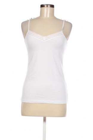 Γυναικείο αμάνικο μπλουζάκι Femilet, Μέγεθος M, Χρώμα Λευκό, Τιμή 7,18 €
