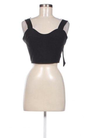 Γυναικείο αμάνικο μπλουζάκι Fracomina, Μέγεθος M, Χρώμα Μαύρο, Τιμή 13,46 €