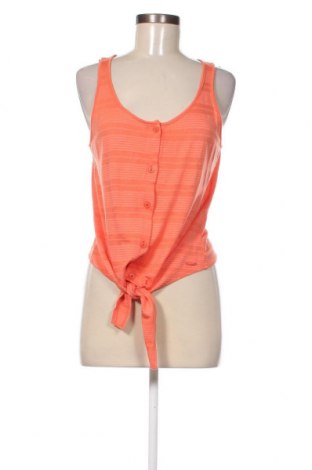 Γυναικείο αμάνικο μπλουζάκι Garcia, Μέγεθος XL, Χρώμα Πορτοκαλί, Τιμή 2,70 €