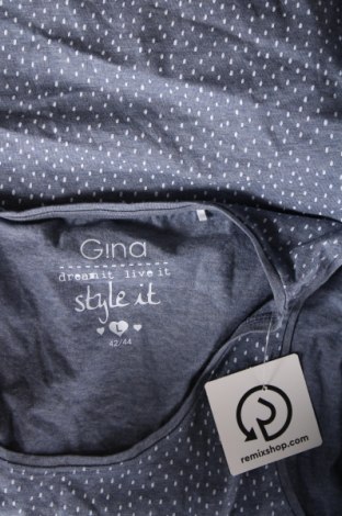 Γυναικείο αμάνικο μπλουζάκι Gina, Μέγεθος L, Χρώμα Μπλέ, Τιμή 8,04 €