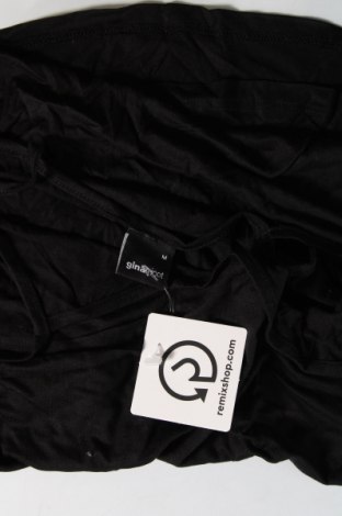 Γυναικείο αμάνικο μπλουζάκι Gina Tricot, Μέγεθος M, Χρώμα Μαύρο, Τιμή 6,19 €