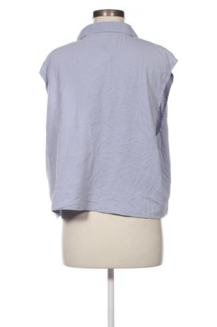 Γυναικείο αμάνικο μπλουζάκι Gina Tricot, Μέγεθος XL, Χρώμα Μπλέ, Τιμή 4,51 €