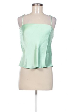 Γυναικείο αμάνικο μπλουζάκι Gina Tricot, Μέγεθος M, Χρώμα Πράσινο, Τιμή 5,01 €