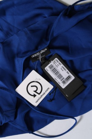 Damska koszulka na ramiączkach Giorgio Armani, Rozmiar S, Kolor Niebieski, Cena 1 036,86 zł