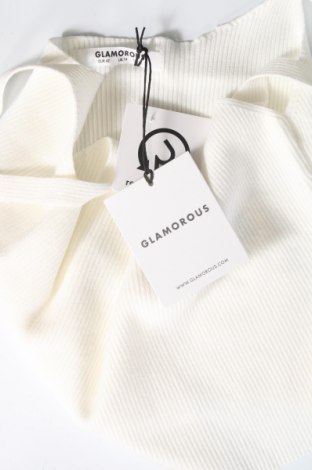 Tricou de damă Glamorous, Mărime L, Culoare Alb, Preț 44,83 Lei