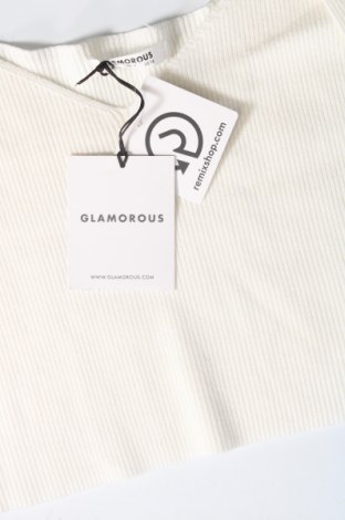 Damentop Glamorous, Größe XL, Farbe Weiß, Preis € 7,03