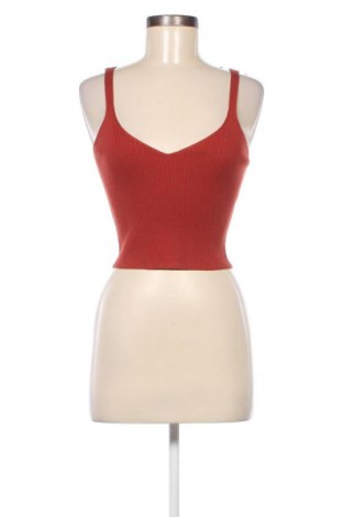 Γυναικείο αμάνικο μπλουζάκι Glamorous, Μέγεθος L, Χρώμα Πορτοκαλί, Τιμή 5,68 €