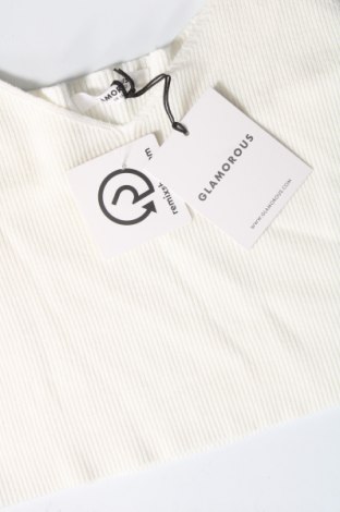 Γυναικείο αμάνικο μπλουζάκι Glamorous, Μέγεθος XL, Χρώμα Λευκό, Τιμή 6,13 €