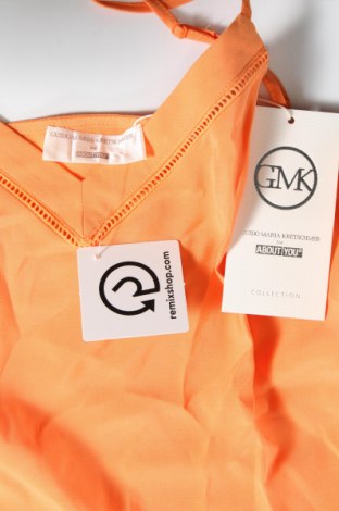 Γυναικείο αμάνικο μπλουζάκι Guido Maria Kretschmer for About You, Μέγεθος XS, Χρώμα Πορτοκαλί, Τιμή 4,49 €