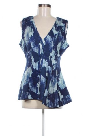 Γυναικείο αμάνικο μπλουζάκι H&M, Μέγεθος L, Χρώμα Μπλέ, Τιμή 3,72 €