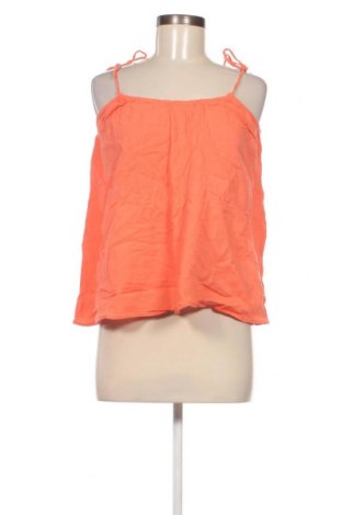 Γυναικείο αμάνικο μπλουζάκι H&M, Μέγεθος XS, Χρώμα Πορτοκαλί, Τιμή 1,61 €
