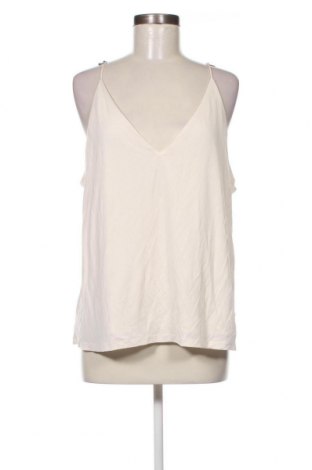 Γυναικείο αμάνικο μπλουζάκι H&M, Μέγεθος XL, Χρώμα Εκρού, Τιμή 7,40 €