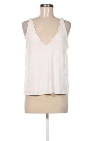 Damska koszulka na ramiączkach H&M, Rozmiar L, Kolor Biały, Cena 41,58 zł