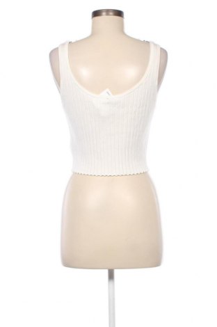 Γυναικείο αμάνικο μπλουζάκι H&M Divided, Μέγεθος L, Χρώμα Λευκό, Τιμή 2,66 €