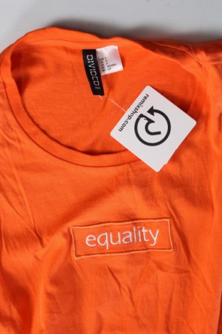 Γυναικείο αμάνικο μπλουζάκι H&M Divided, Μέγεθος S, Χρώμα Πορτοκαλί, Τιμή 1,60 €