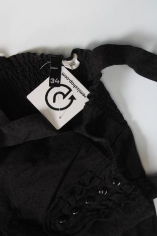 Γυναικείο αμάνικο μπλουζάκι H&M Divided, Μέγεθος XS, Χρώμα Μαύρο, Τιμή 2,78 €