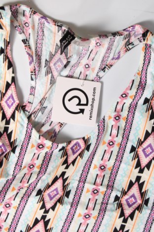 Γυναικείο αμάνικο μπλουζάκι H&M Divided, Μέγεθος L, Χρώμα Πολύχρωμο, Τιμή 7,67 €