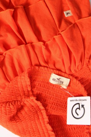 Γυναικείο αμάνικο μπλουζάκι Hollister, Μέγεθος M, Χρώμα Πορτοκαλί, Τιμή 5,12 €