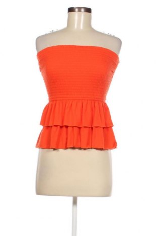 Γυναικείο αμάνικο μπλουζάκι Hollister, Μέγεθος M, Χρώμα Πορτοκαλί, Τιμή 1,64 €